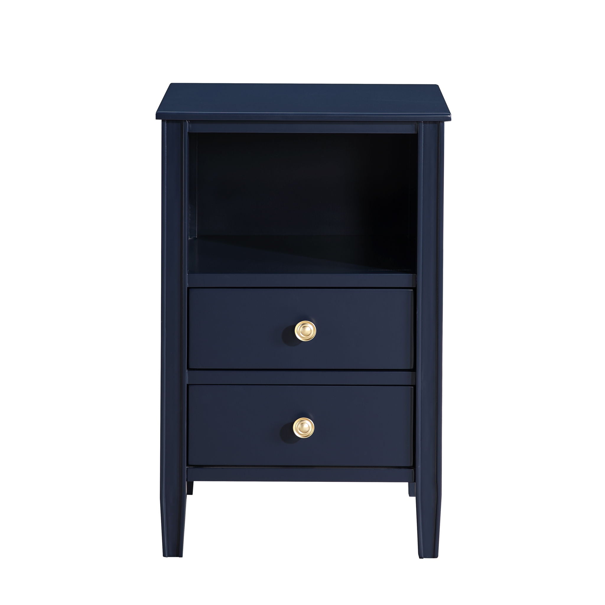 Winston - 2 Drawer Storage Nightstand by HouseOfZazla