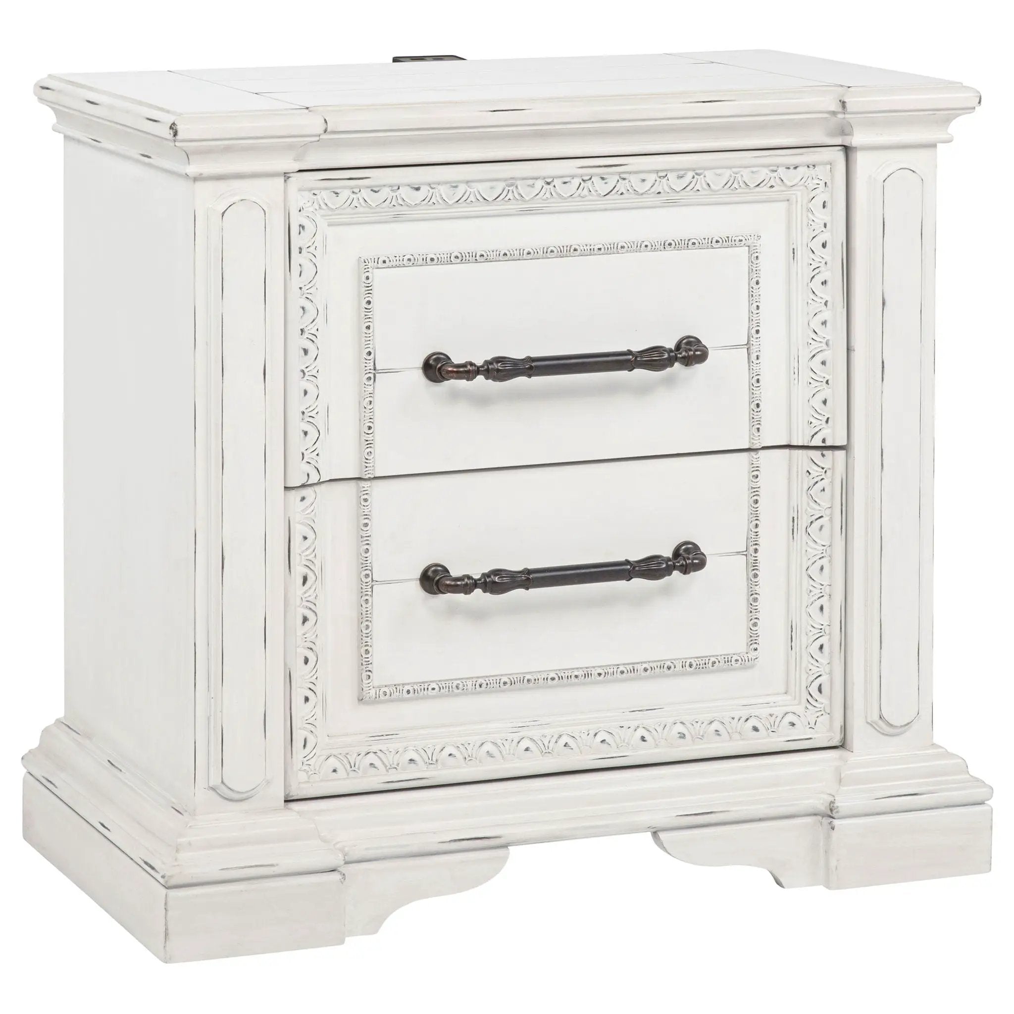 McKinney 5-piece Queen Bedroom Set Vintage White by Unique Piece Furniture