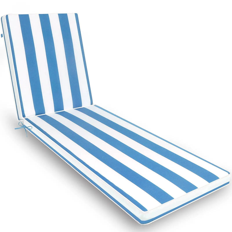 2 Pieces Set Outdoor Lounge Chair Cushion Replacement Patio Furniture Seat by HouseOfZazla