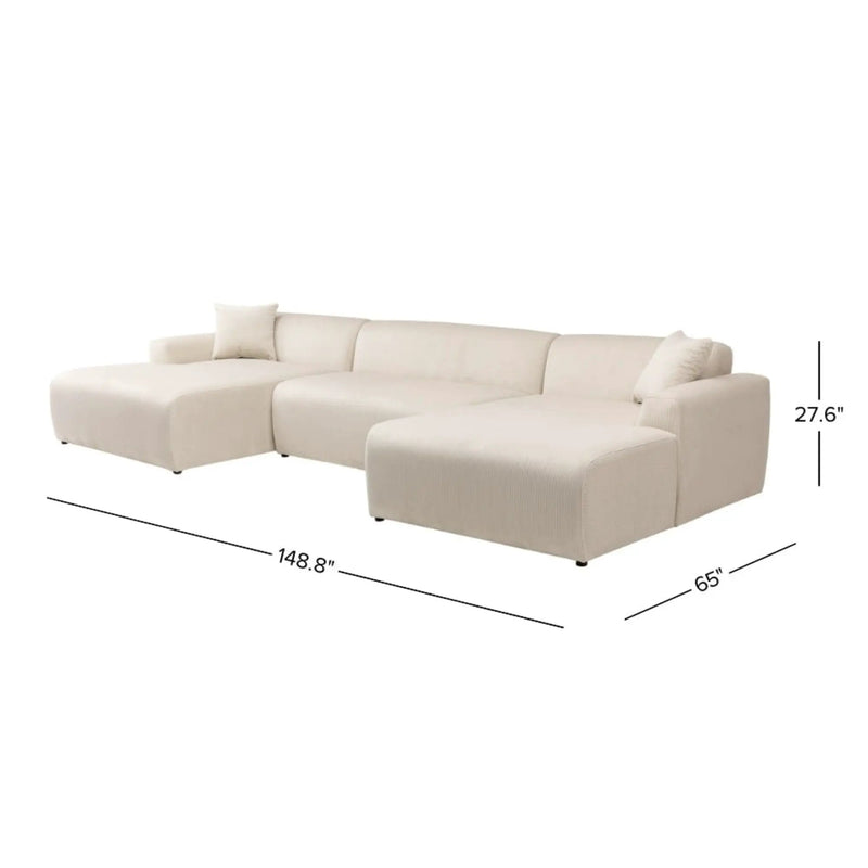 Mar - High-Quality Sectional Sofa by HouseOfZazla