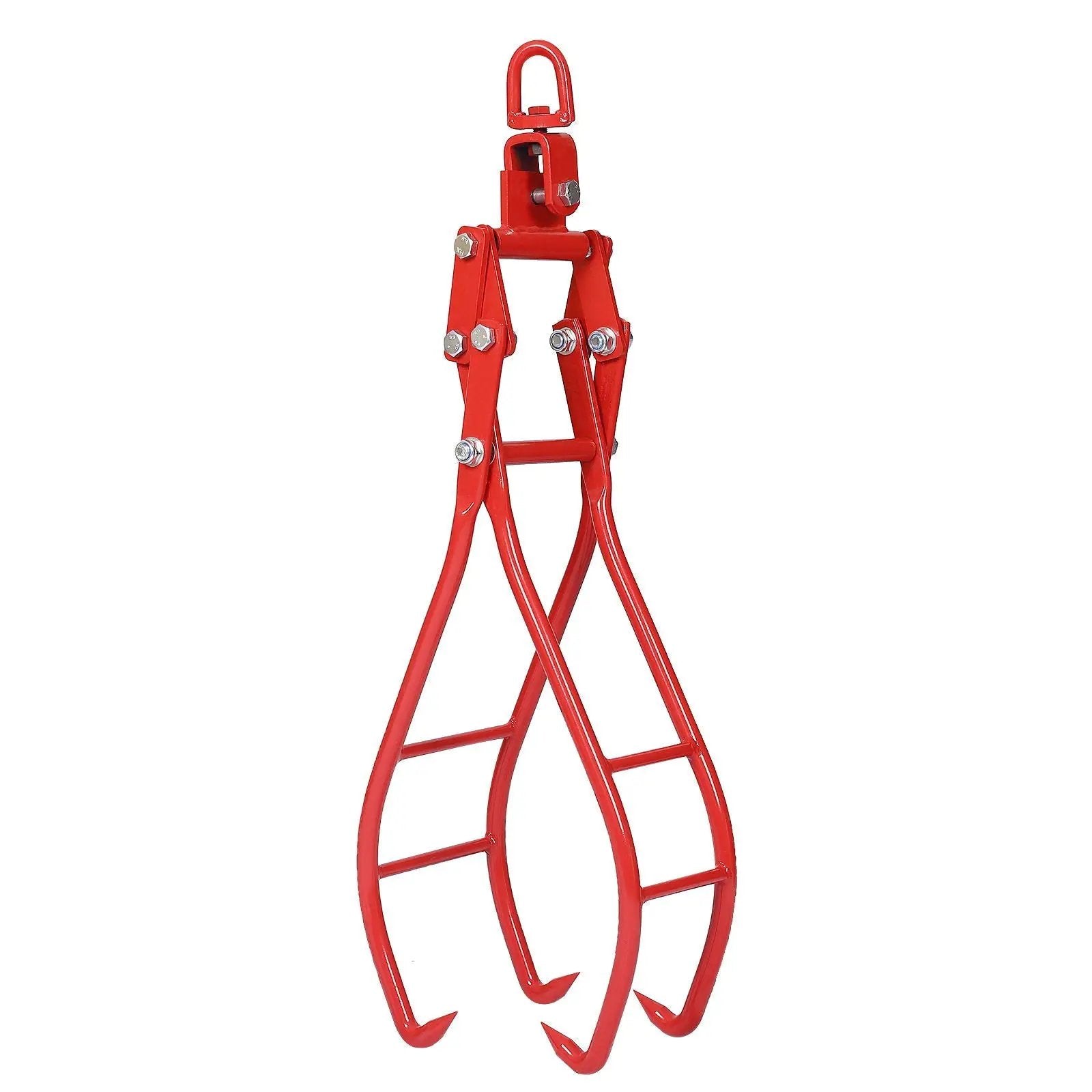 Heavy-Duty 4 Claw Timber Log Lifting Tongs Grabber by HouseOfZazla