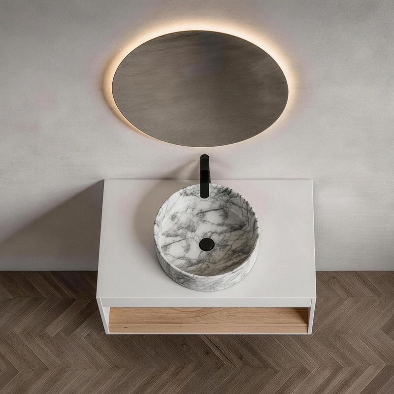 Floating Bathroom Vanity With Vessel Sink by Unique Piece Furniture