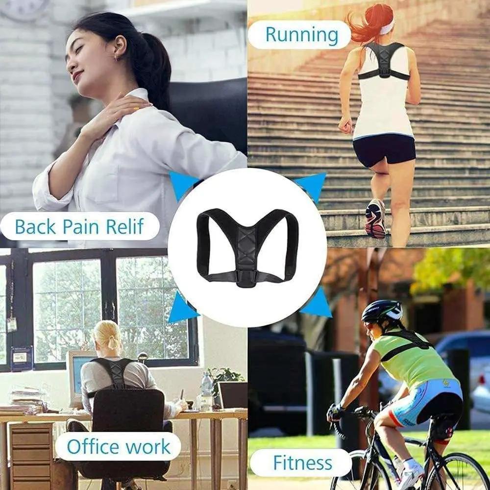 FUYERLI Posture Corrector for Men and Women with Adjustable Clavicle Brace by Selzalot