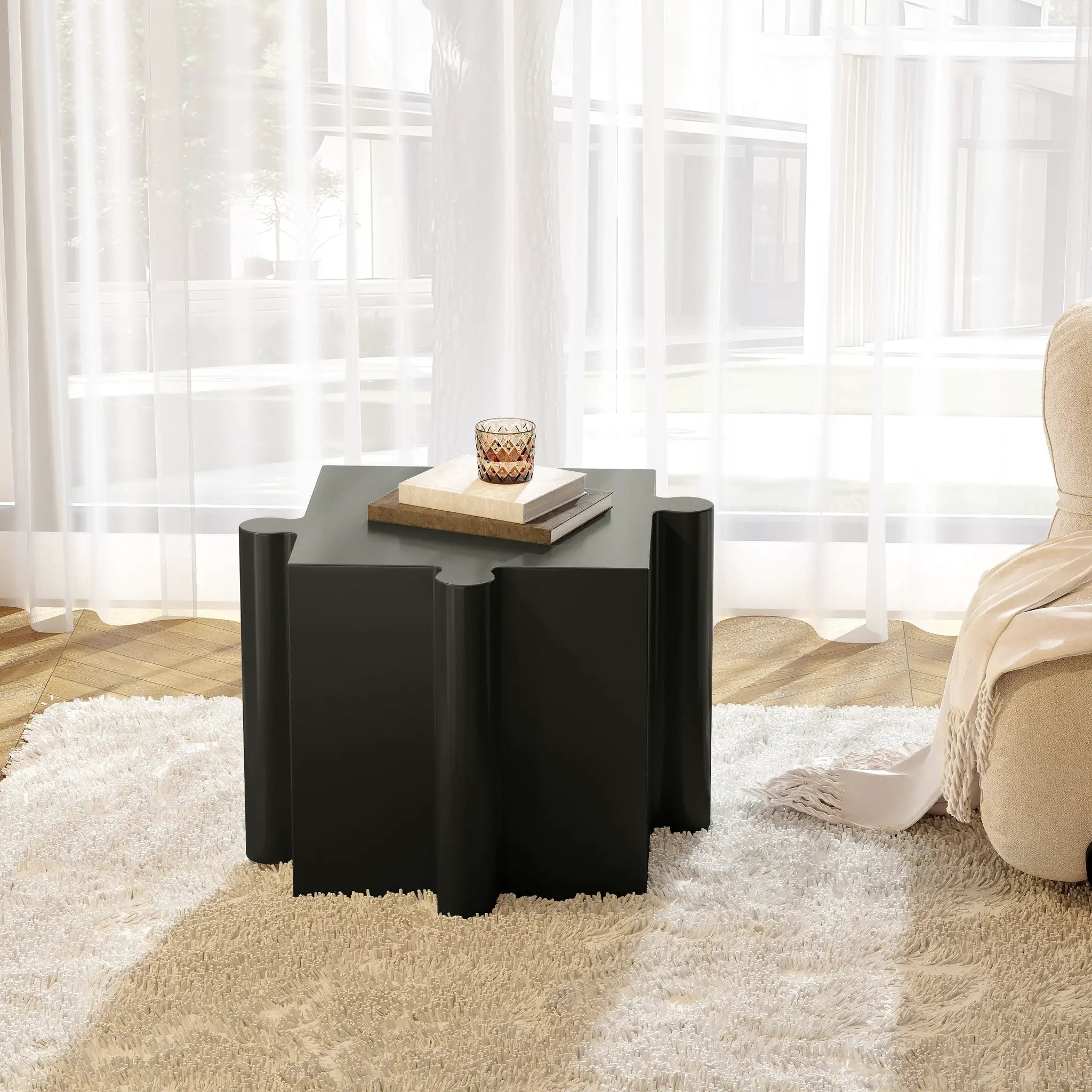 3-Piece Artistic Puzzle Table Set by HouseOfZazla