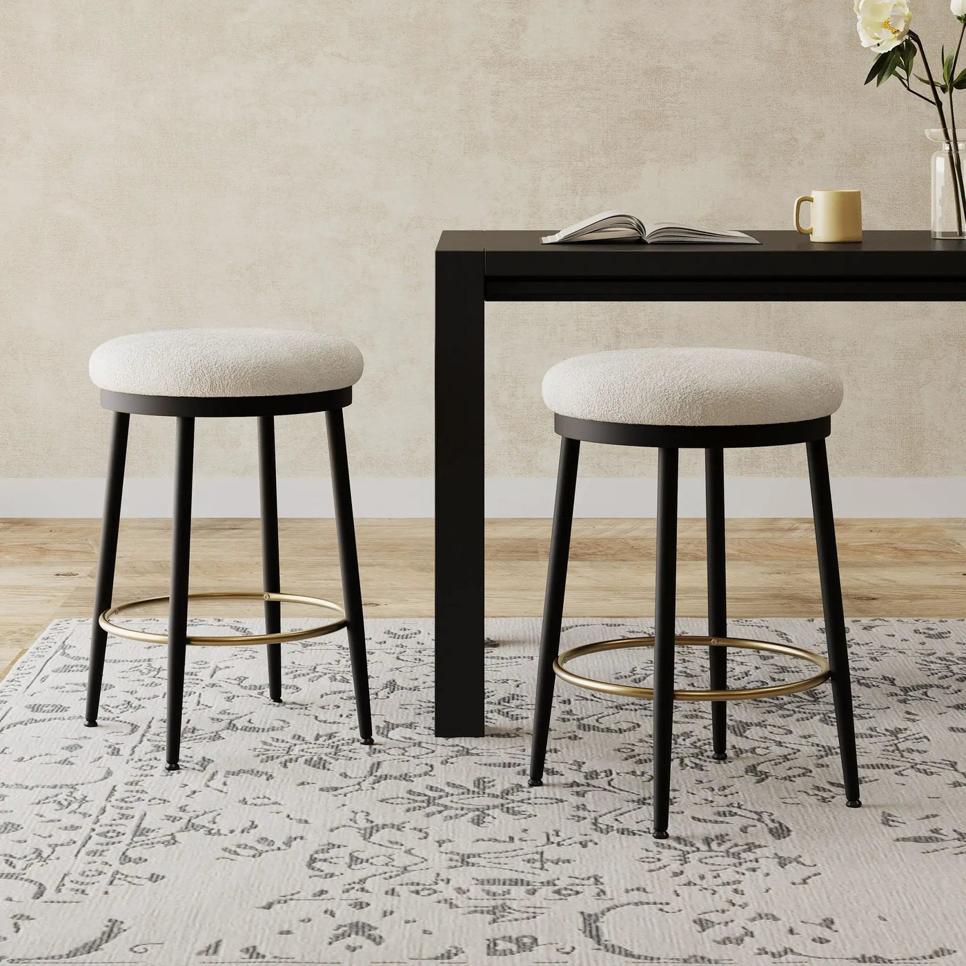Stylish Design Counter Stools (Set of 2) by HouseOfZazla