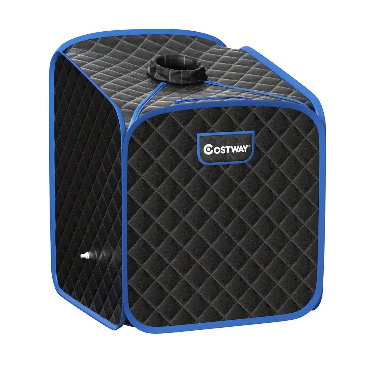 2L Portable Folding Steam Sauna Spa-Black by DirectDeals