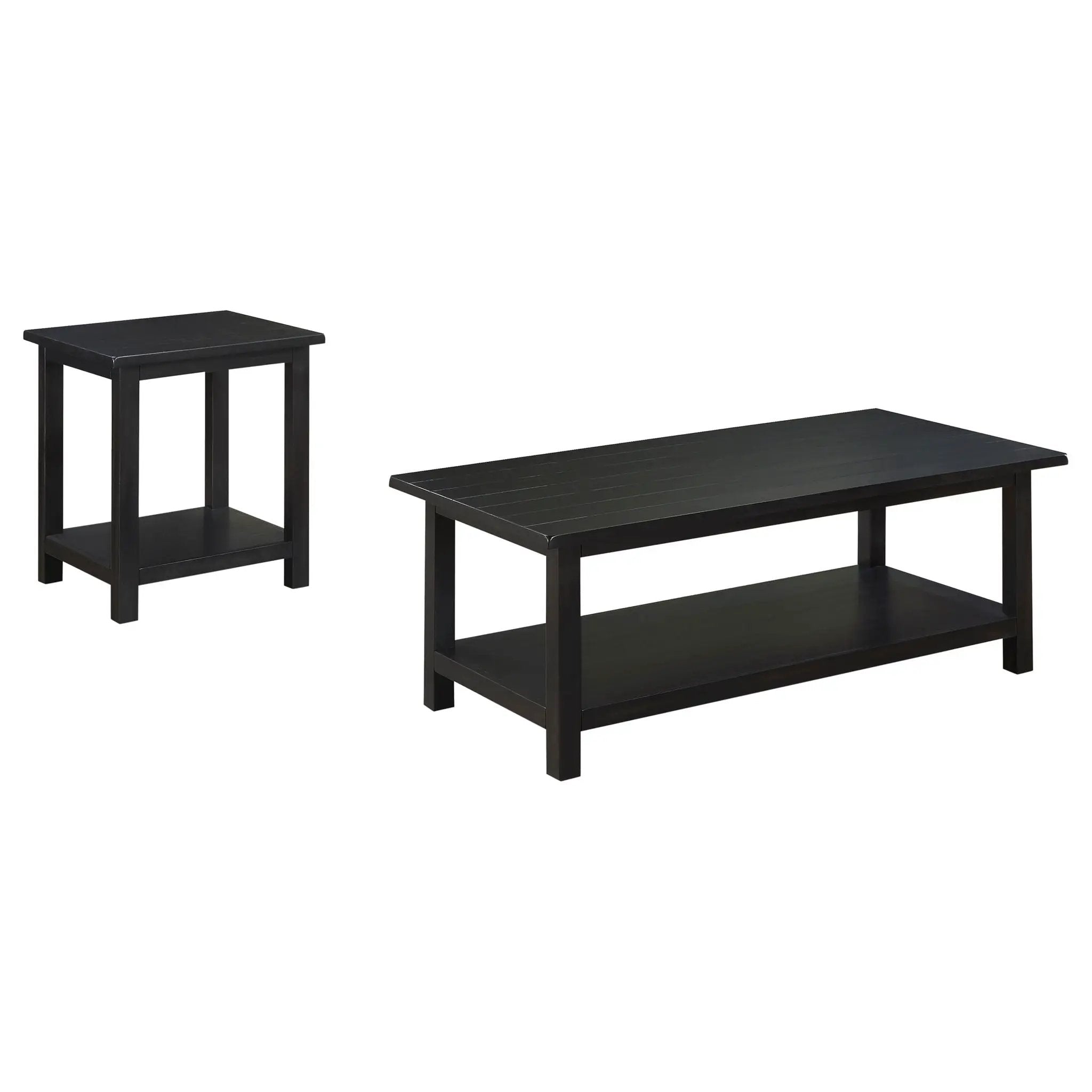 Castleton - Coffee And End Table Set With Storage by HouseOfZazla