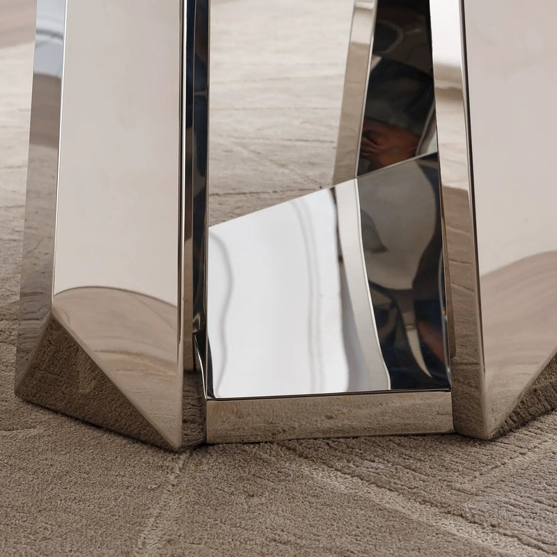 Marble Dining Table for 6 People by HouseOfZazla