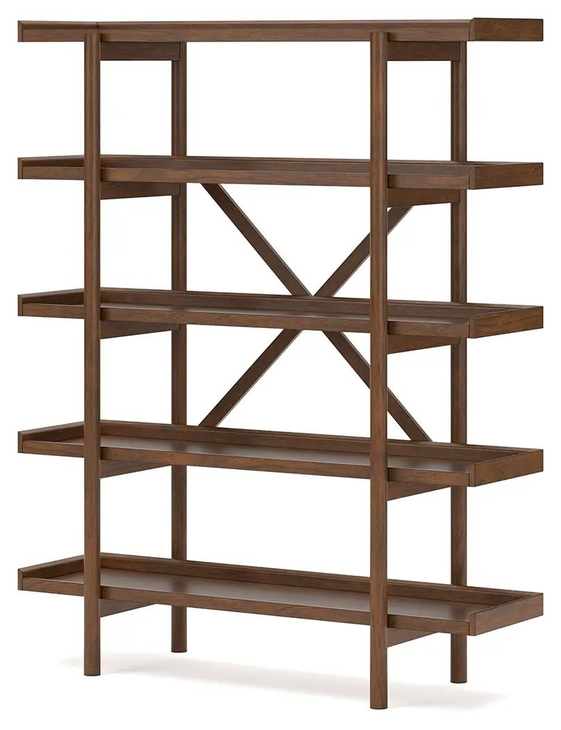 Lyncott - Bookcase - Brown by Unique Piece Furniture