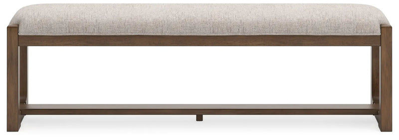Cabalynn - Large Uph Dining Room Bench - Oatmeal / Light Brown by Unique Piece Furniture