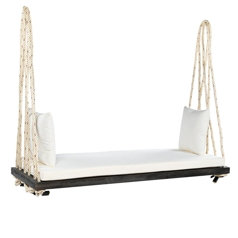 TOPMAX Patio Wooden Swing Chair by HouseOfZazla