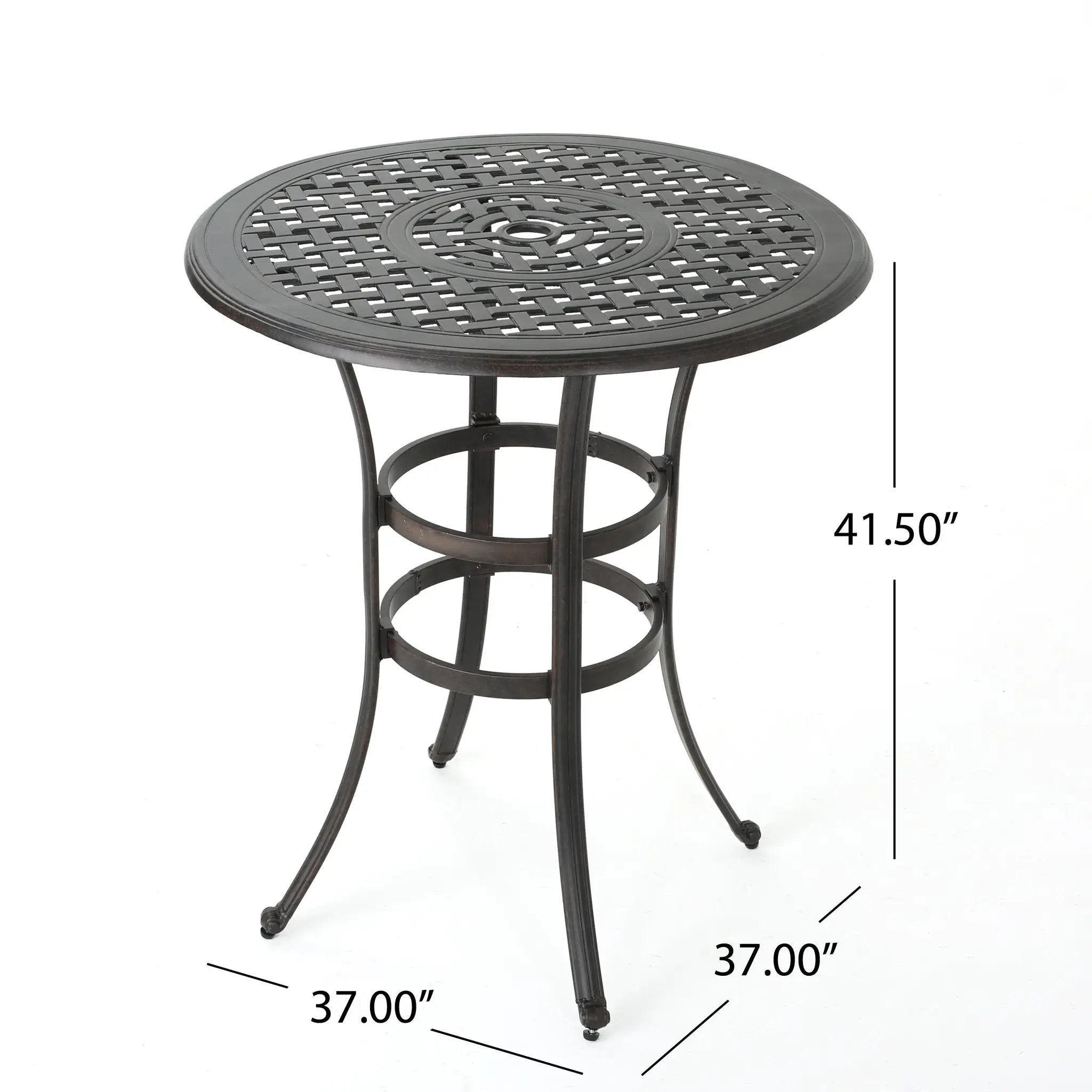 Cast Aluminium Bar Table by HouseOfZazla