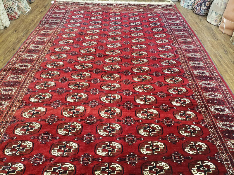 Persian Turkoman Rug 8 x 12.5 by Jewel Rugs
