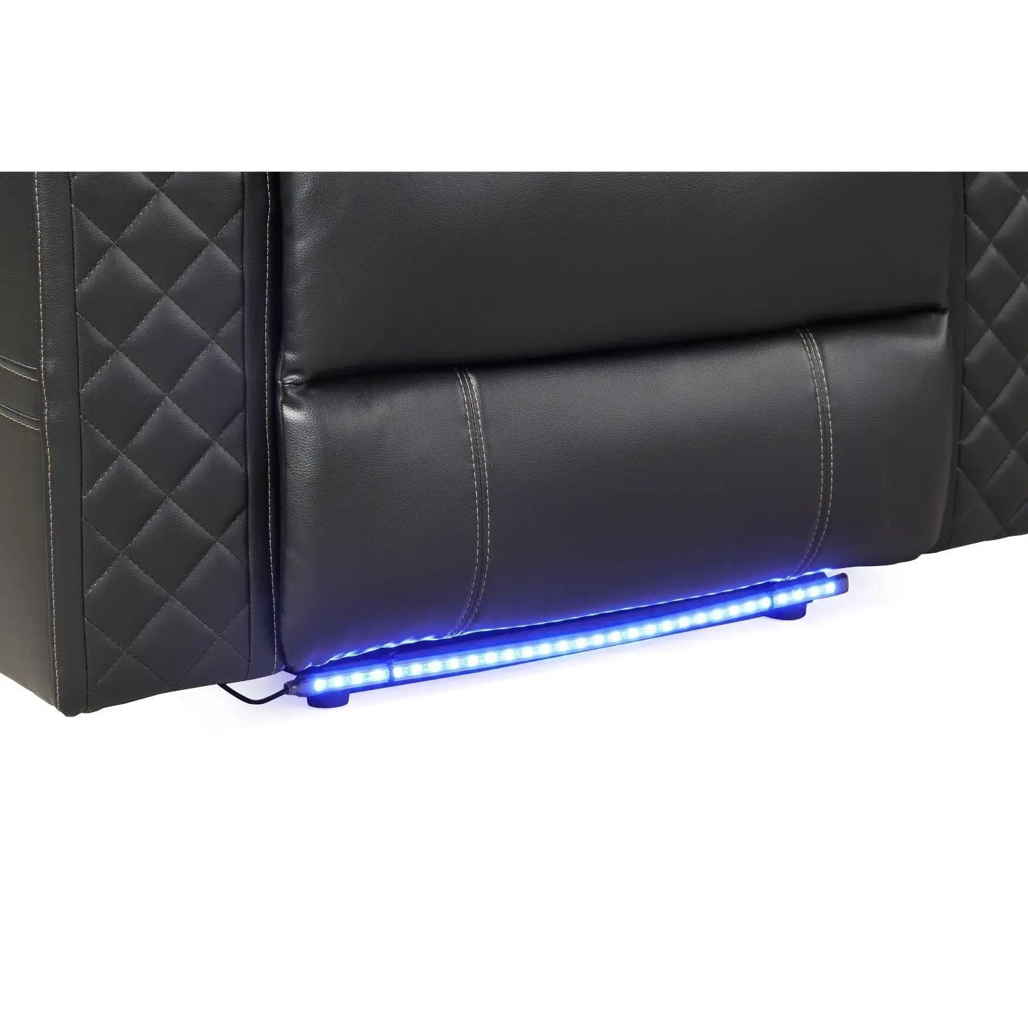 Benz - Power Recliner Set With LED Lighting And USB Charging by HouseOfZazla