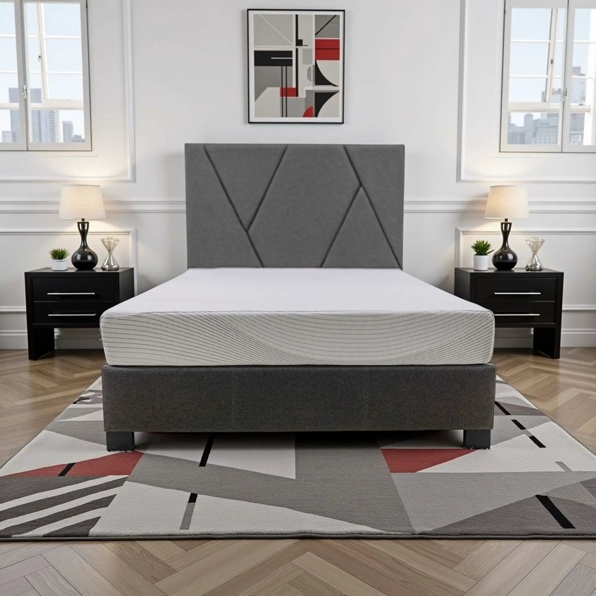 Regen - 8" Cooling Copper Infused Memory Foam Mattress by Unique Piece Furniture