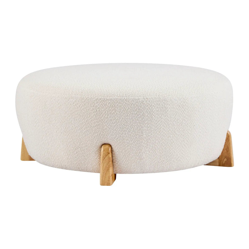 Modish Round Ottoman by HouseOfZazla