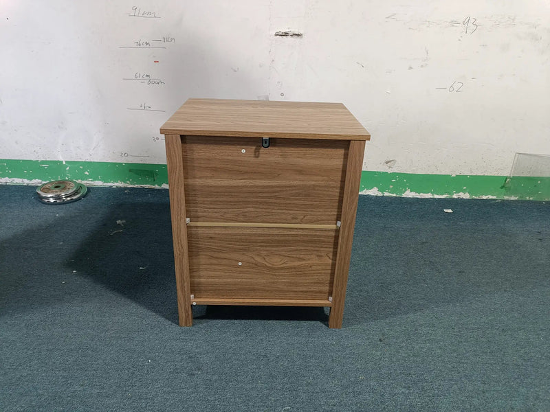Wood Nightstand with Drawer and Open Shelf by HouseOfZazla