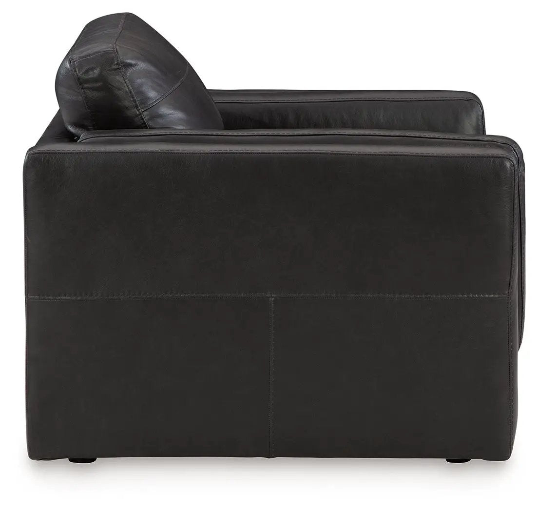 Amiata - Chair And A Half - Onyx by Unique Piece Furniture