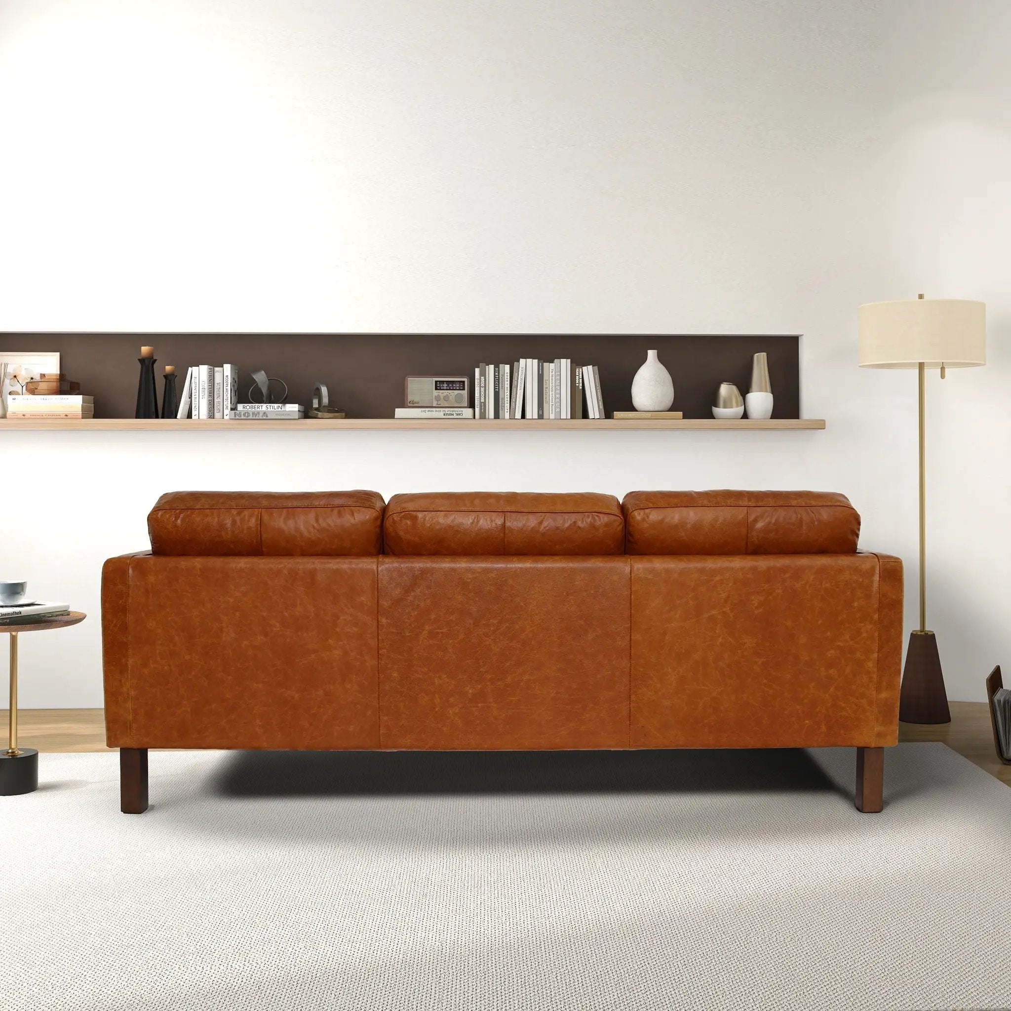 Memphis - Waxy Sofa - Cognac by Unique Piece Furniture