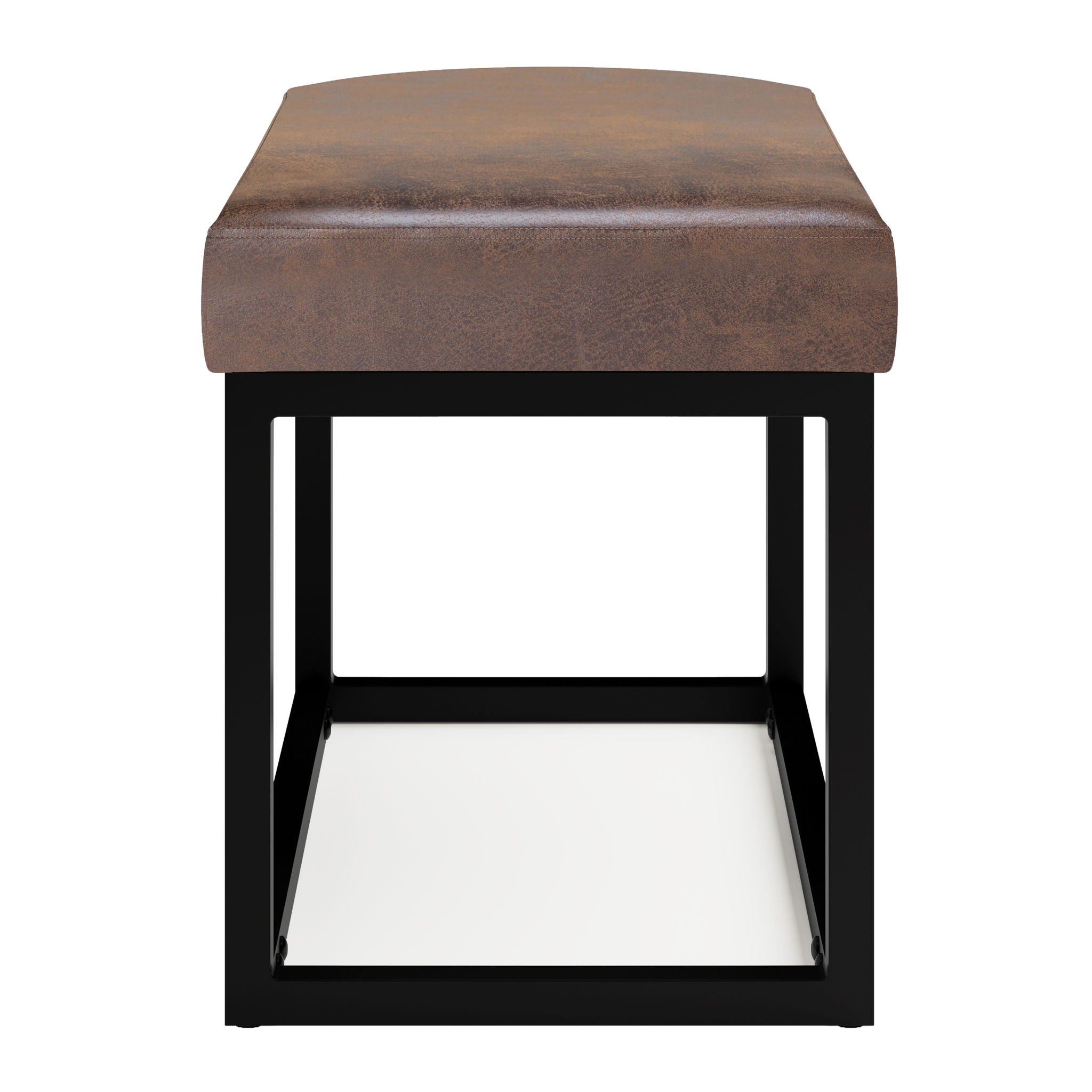 Reynolds - Small Bench - Distressed Chestnut Brown by HouseOfZazla