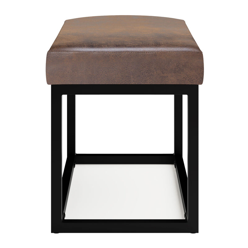 Reynolds - Small Bench - Distressed Chestnut Brown by HouseOfZazla