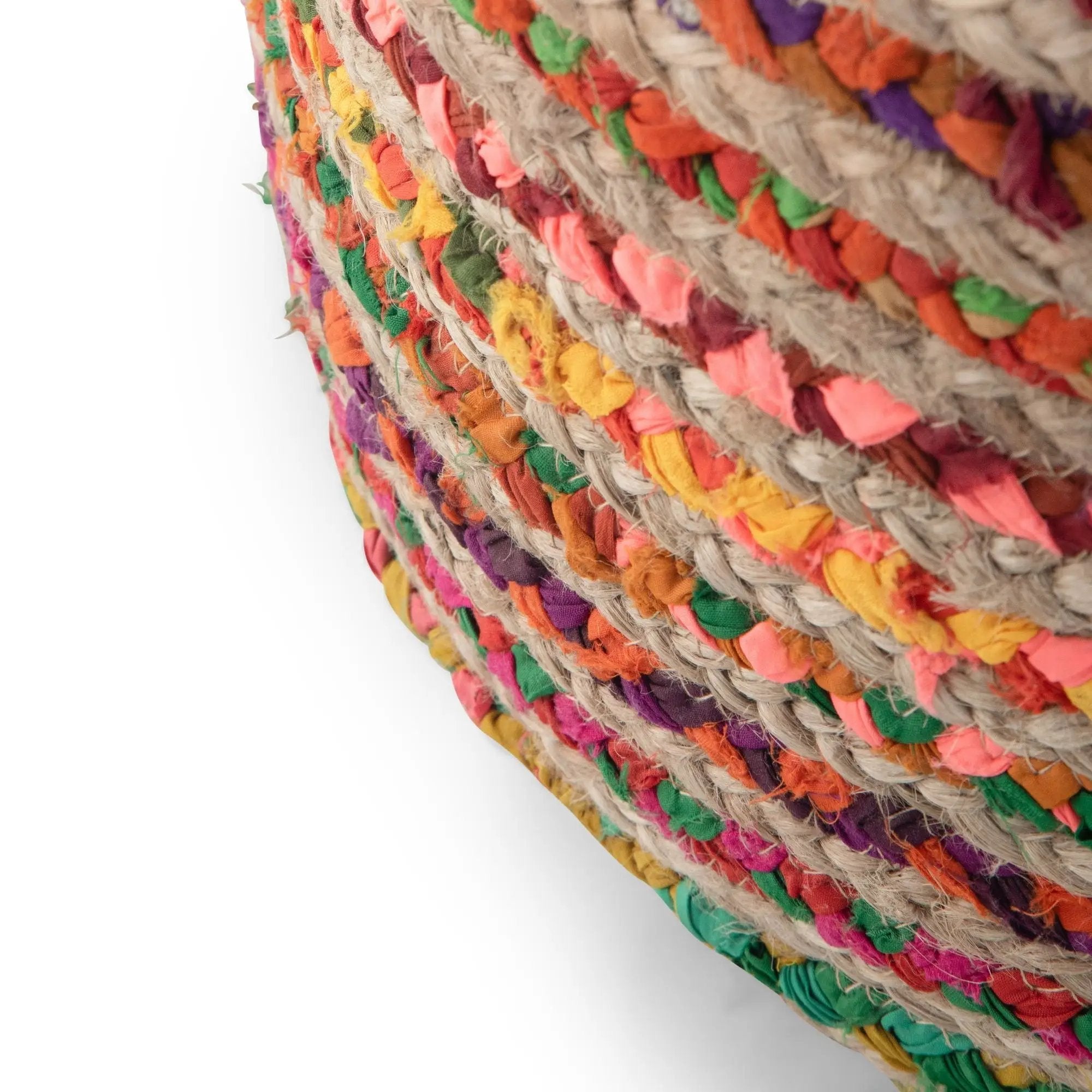 Margo - Handcrafted Round Pouf by Unique Piece Furniture