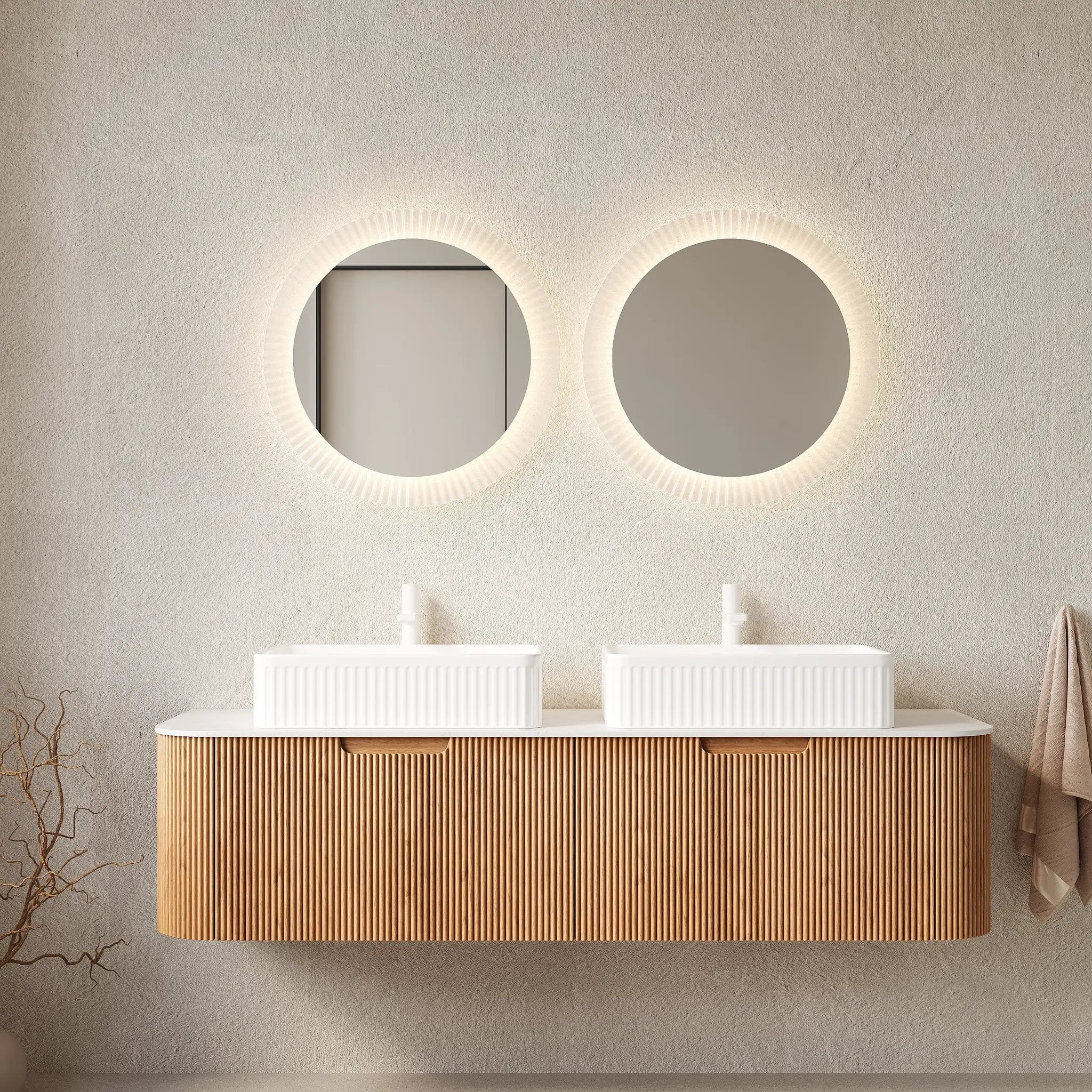 Dina 60" Bathroom Vanity & Sinks by HouseOfZazla