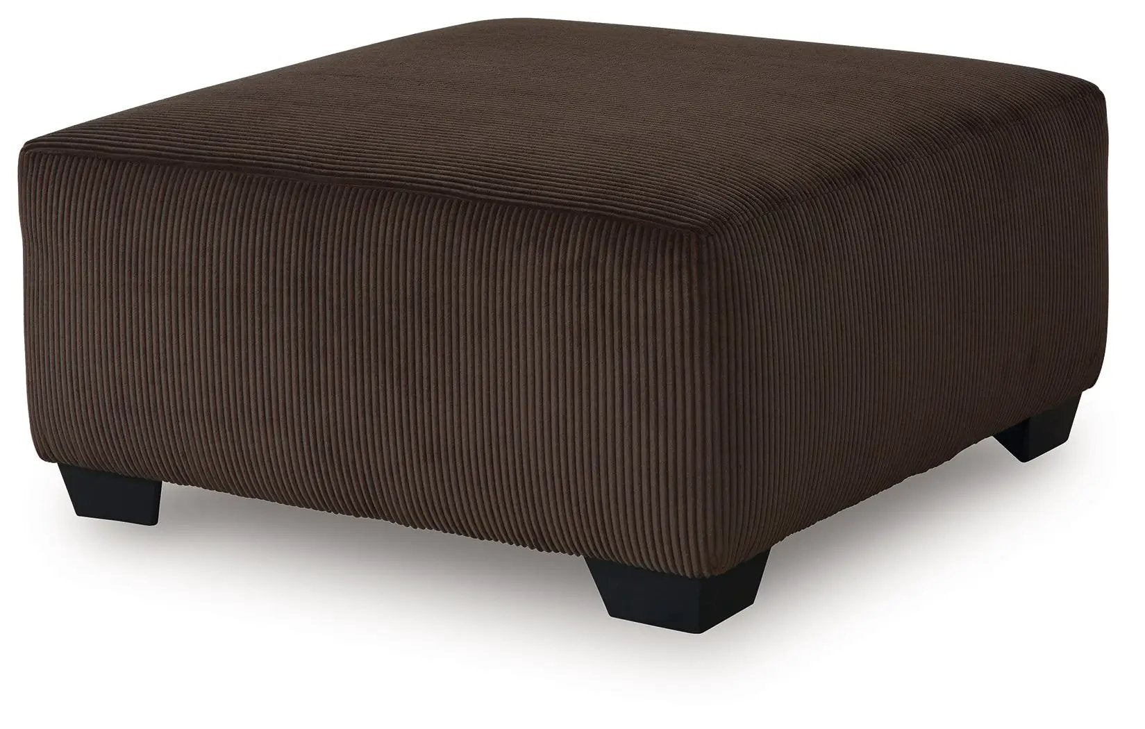 Kimlee - Oversized Accent Ottoman - Chocolate by Unique Piece Furniture
