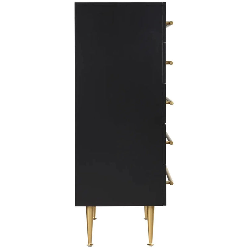 Contemporary 5 Drawer Chest For Bedroom by Unique Piece Furniture