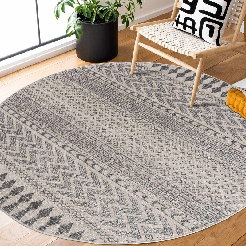 Tigri Aztec Ivory & Gray 2311 Rug - Clearance by Boutique Rugs