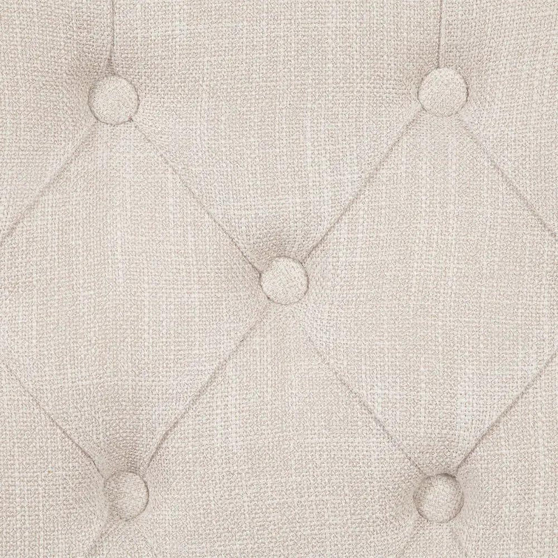 Gerardo - Side Chair (Set of 2) - Beige Linen & Weathered Espresso by Unique Piece Furniture
