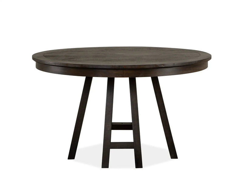 Westley Falls - Round Dining Table - Graphite by Unique Piece Furniture