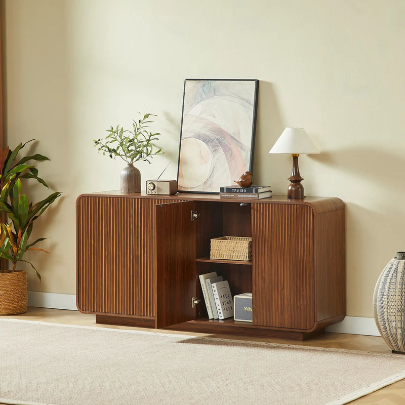 64" Buffet Sideboard Cabinet with Storage by HouseOfZazla