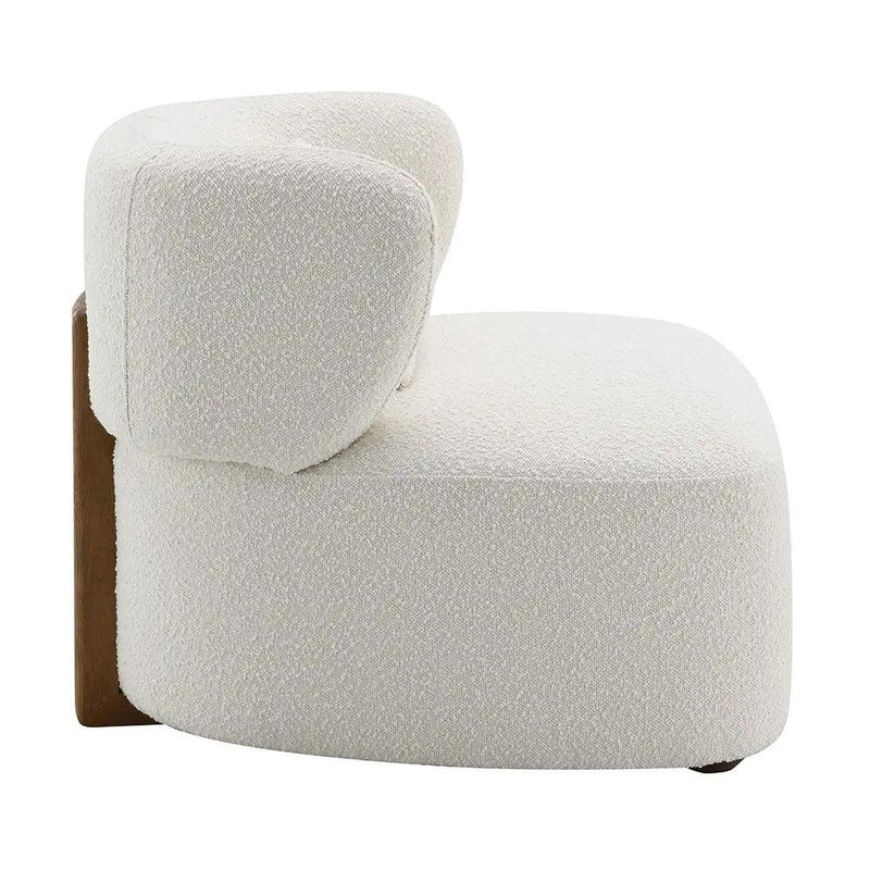 Darius - Accent Chair With Pillow - Beige Boucle by Unique Piece Furniture