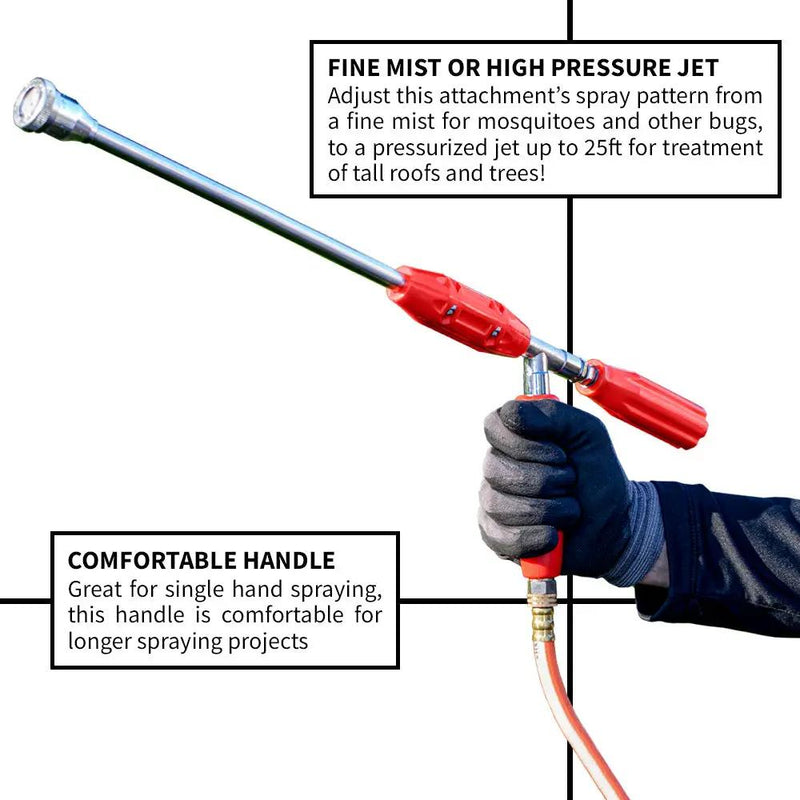 5 Gallon Gas Backpack Sprayer 450 PSI Pump with Nozzle Bundle by Tomahawk Power