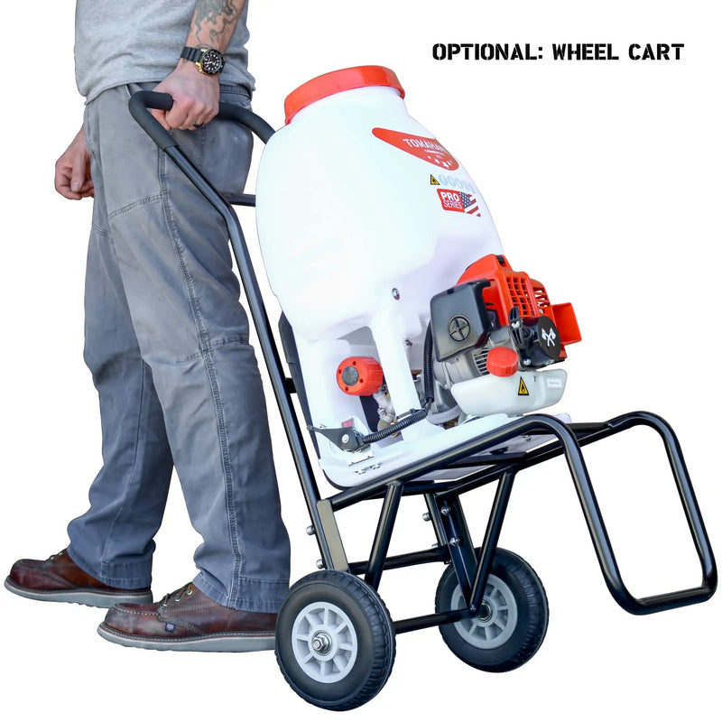 5 Gallon Gas Backpack Sprayer 450 PSI Pump with Nozzle Bundle by Tomahawk Power