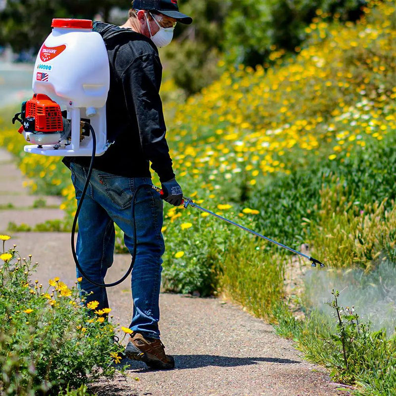 5 Gallon Gas Backpack Sprayer 450 PSI Pump for Mosquitoes Pesticides by Tomahawk Power