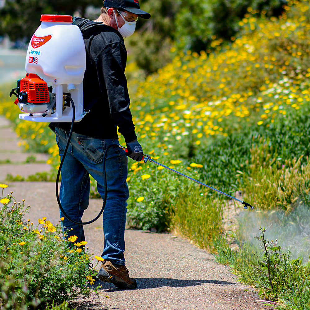 5 Gallon Gas Power Backpack Sprayer with Twin Tip Nozzle for Pesticides, photo 2 of 15