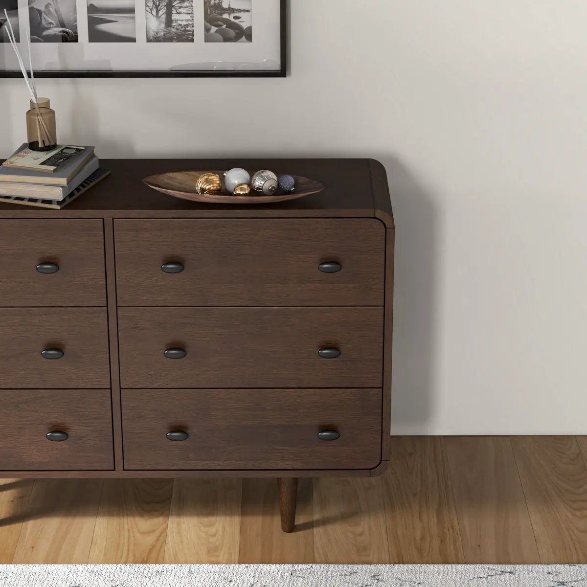 Alexa - Dresser - Brown by HouseOfZazla
