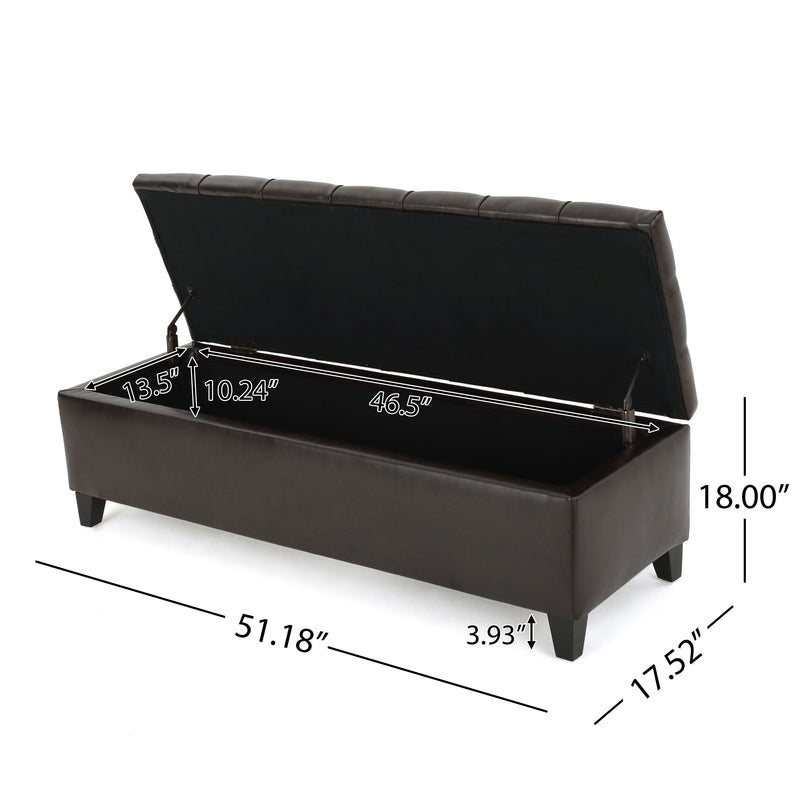 Ottoman Bench with Storage by HouseOfZazla