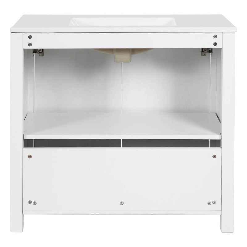 Bathroom Vanity Organizer With Sink, Combo Cabinet Set, Bathroom Storage Cabinet