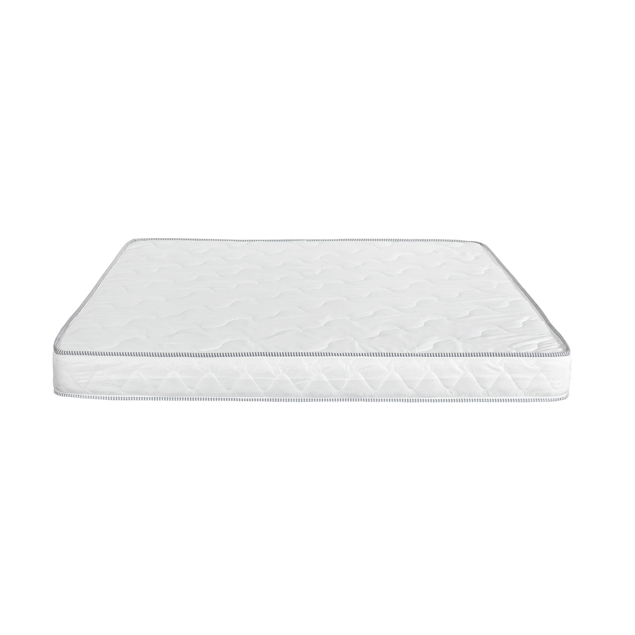 6" Reversible Mattress In A Box Pressure Relief And Cooling Technology - White - Full by HouseOfZazla