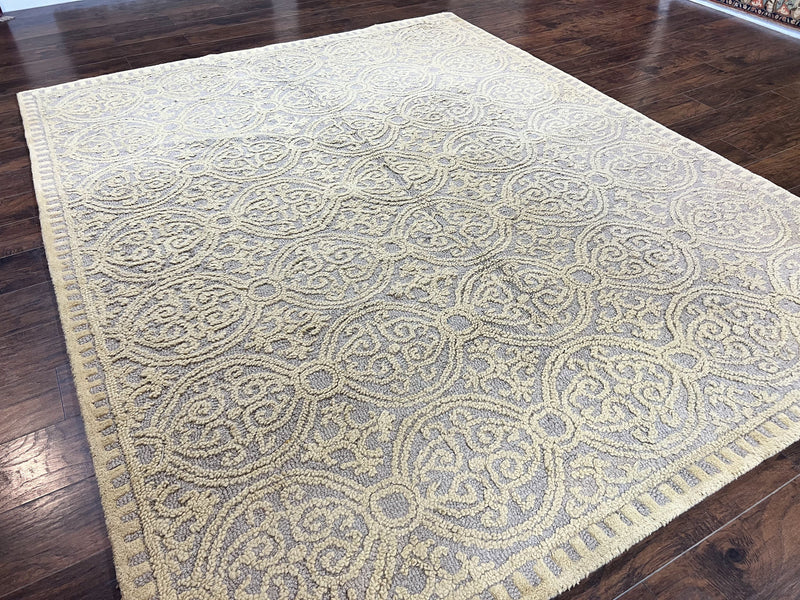 Safavieh Rug 8x10, Cambridge Rug, Wool Hand Tufted Carpet, Modern Room Sized Wool Pile Area Rug by Jewel Rugs