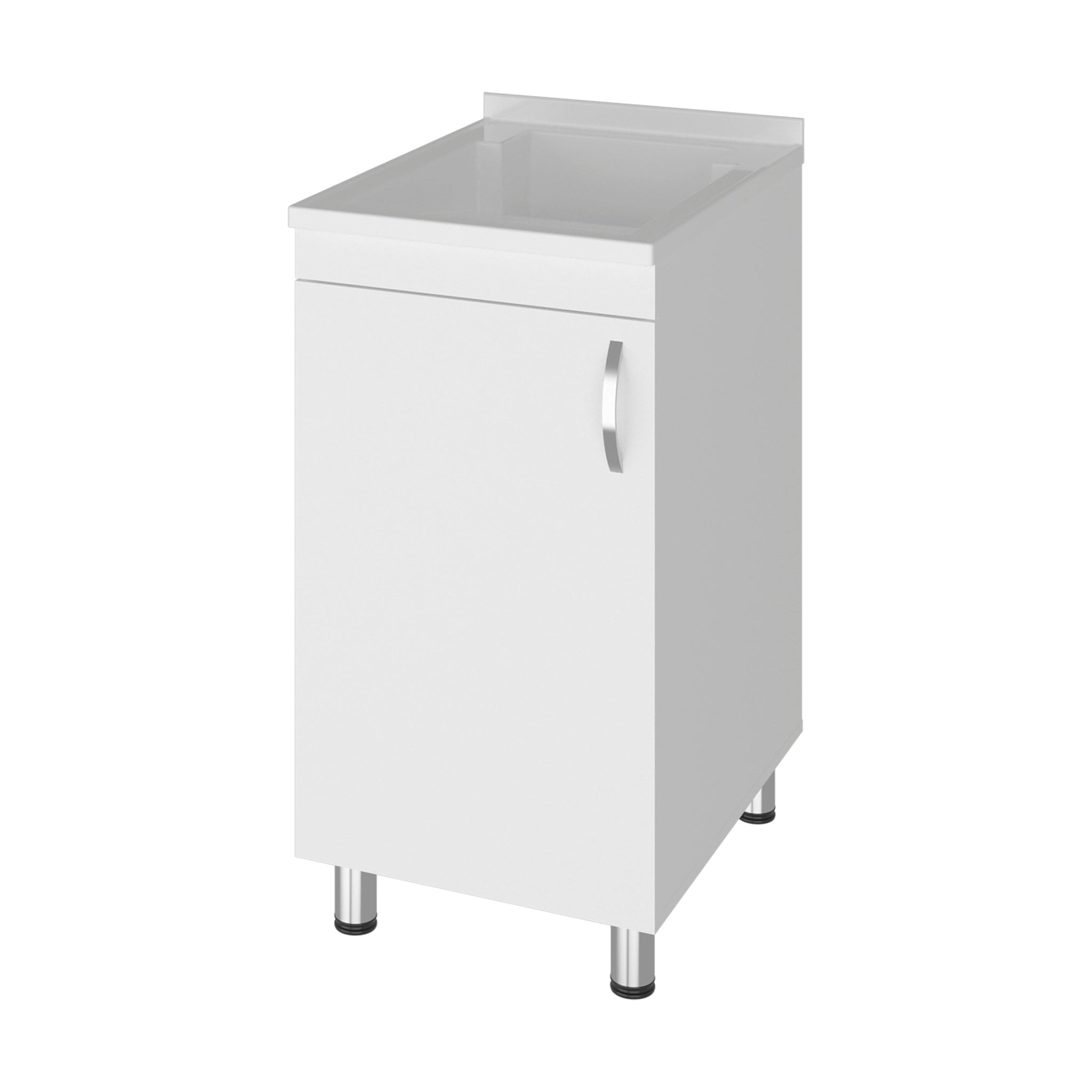 Darwin Freestanding Utility Tub and Sink Cabinet with One Door by HouseOfZazla