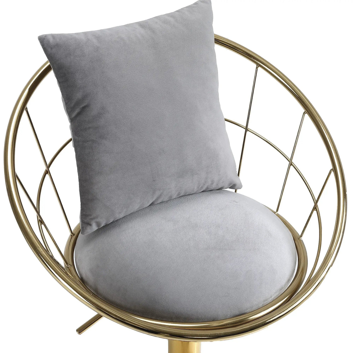 Unique Design Bar Chair, 360 Degree Rotation, Adjustable Height, Suitable For Dining Room And Bar by HouseOfZazla