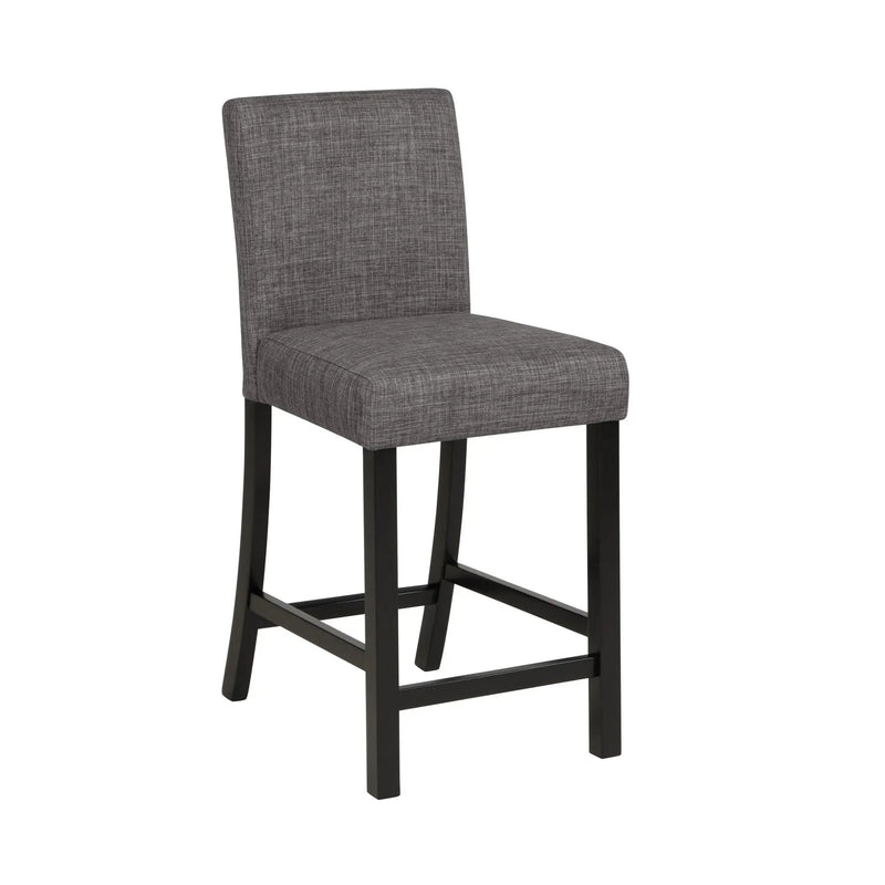 5 Piece Counter Height Table Set, Square Table And 4 Upholstered Chairs by Unique Piece Furniture