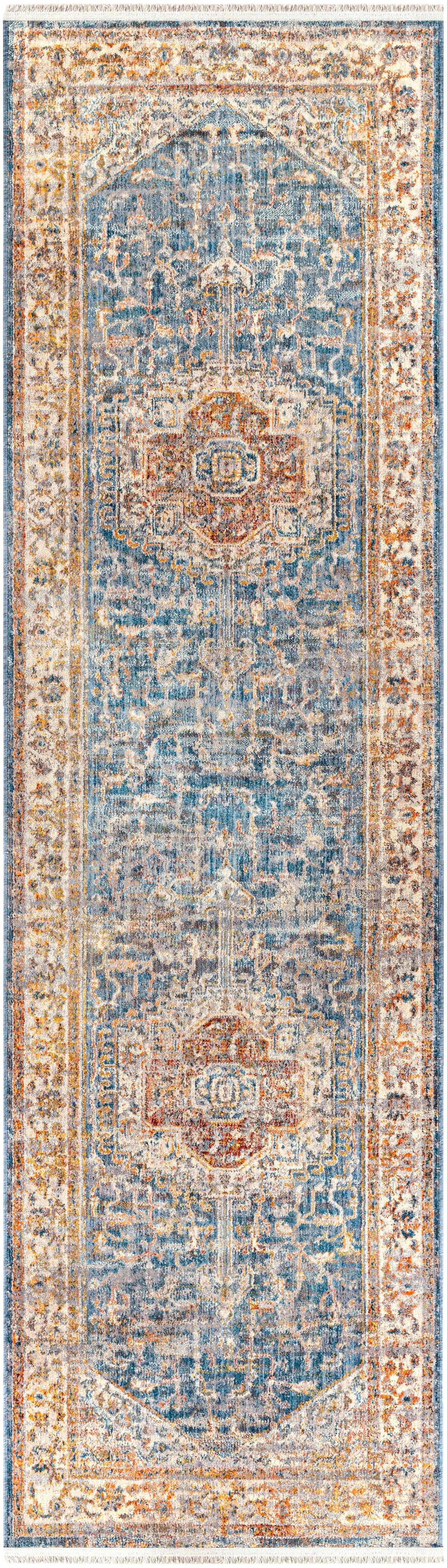 Solana Distressed Medallion Area Carpet - Clearance, photo 3 of 9