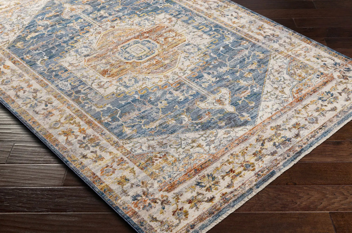 Solana Distressed Medallion Area Carpet - Clearance, photo 5 of 9
