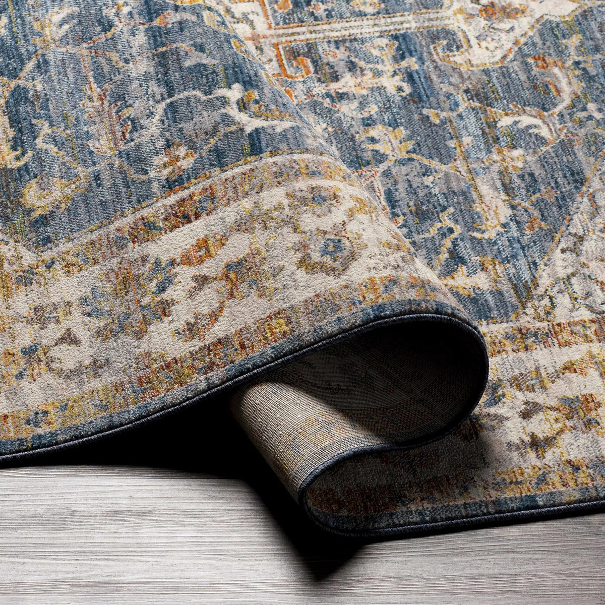 Solana Distressed Medallion Area Carpet - Clearance, photo 8 of 9
