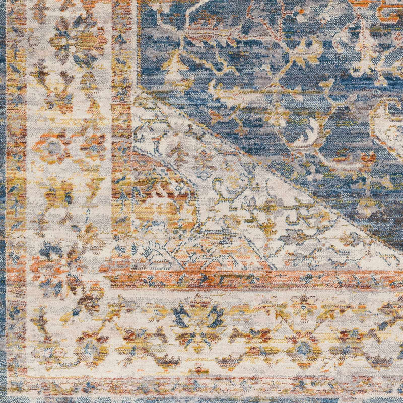Solana Distressed Medallion Area Carpet - Clearance by Boutique Rugs